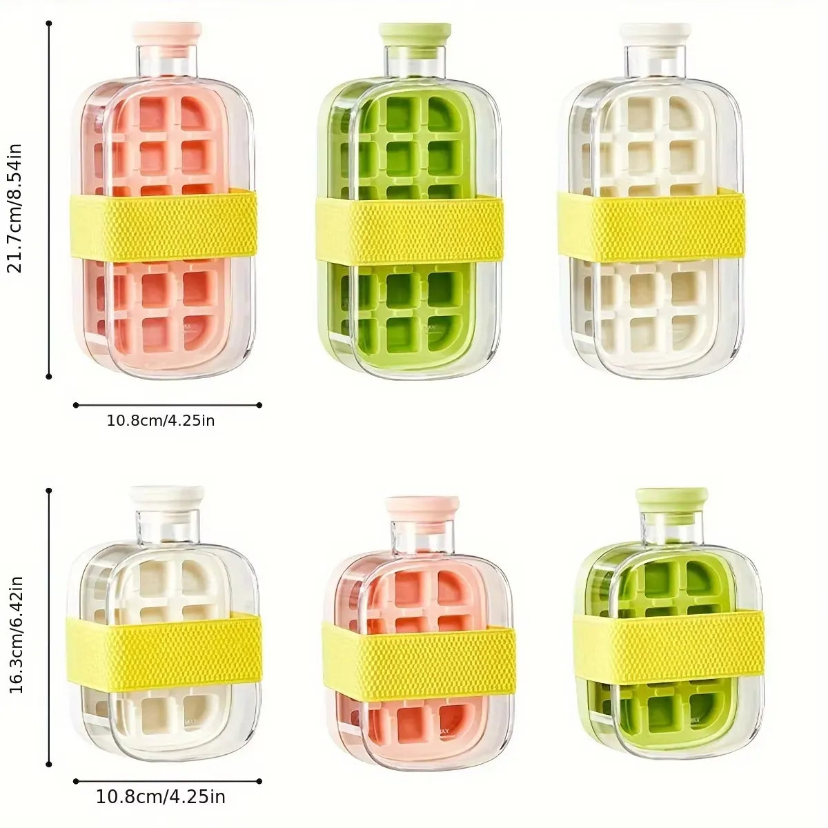 2-in-1 Ice Cube Tray Water Bottle 500ml | Starcore