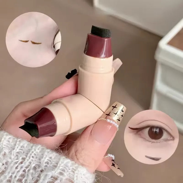 Foldable Cat-Eye Eyeliner Stamp — One-Press Wing, Smudge-Proof