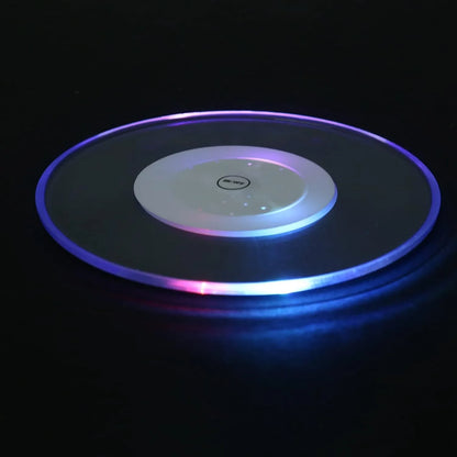 Colourful LED Coasters for Drinks, On/Off LED Disposable Coasters Pack of 1