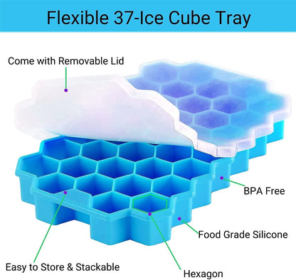 HONEYCOMB ICE TRAY (Pack of 2)