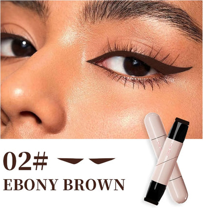 Foldable Cat-Eye Eyeliner Stamp — One-Press Wing, Smudge-Proof