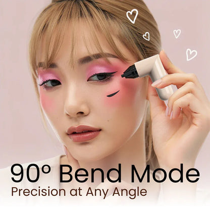 Foldable Cat-Eye Eyeliner Stamp — One-Press Wing, Smudge-Proof