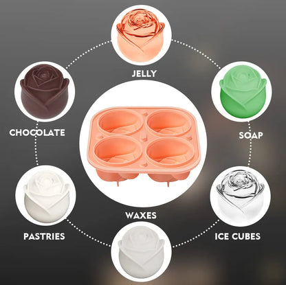 ROSE ICE MOULD