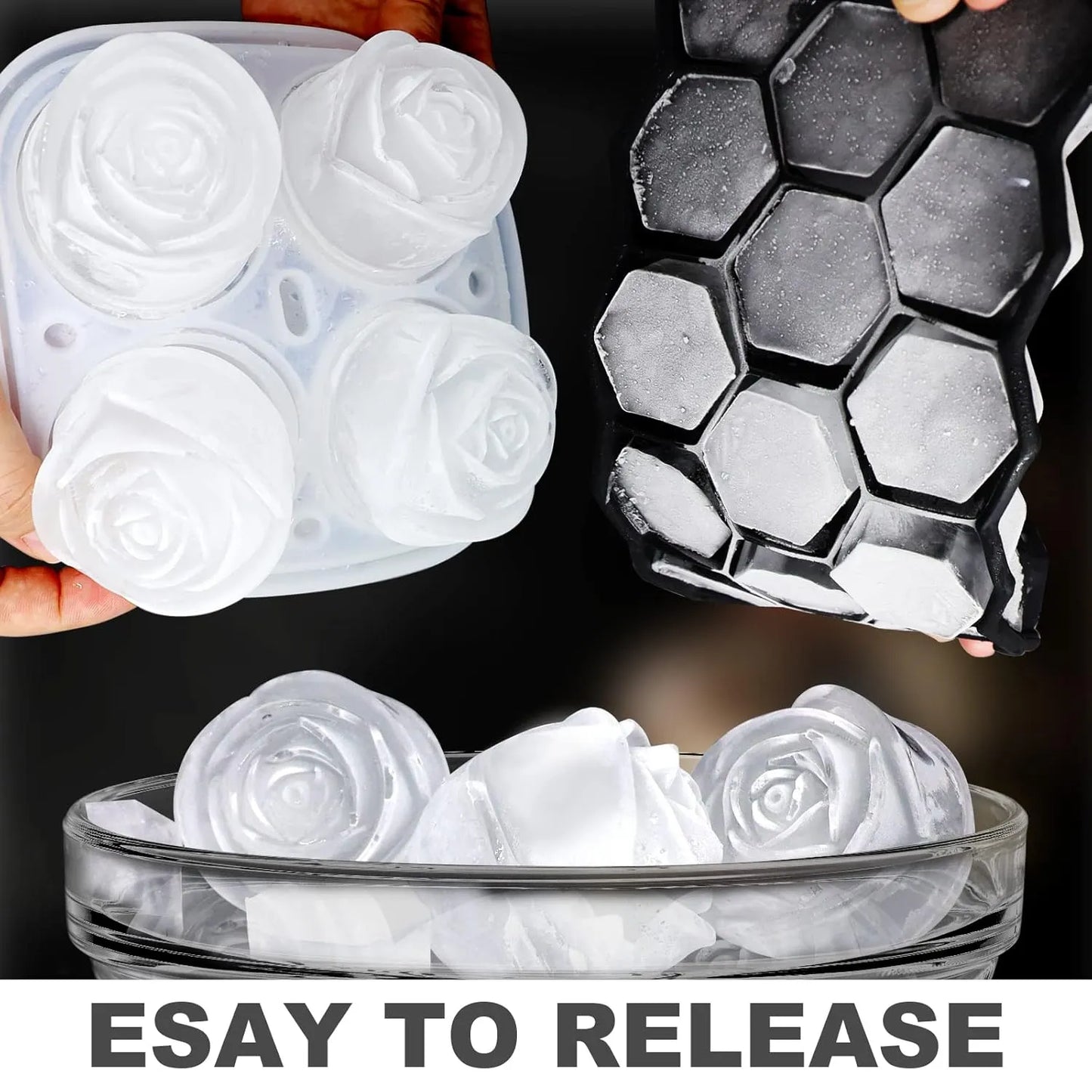 ROSE ICE MOULD