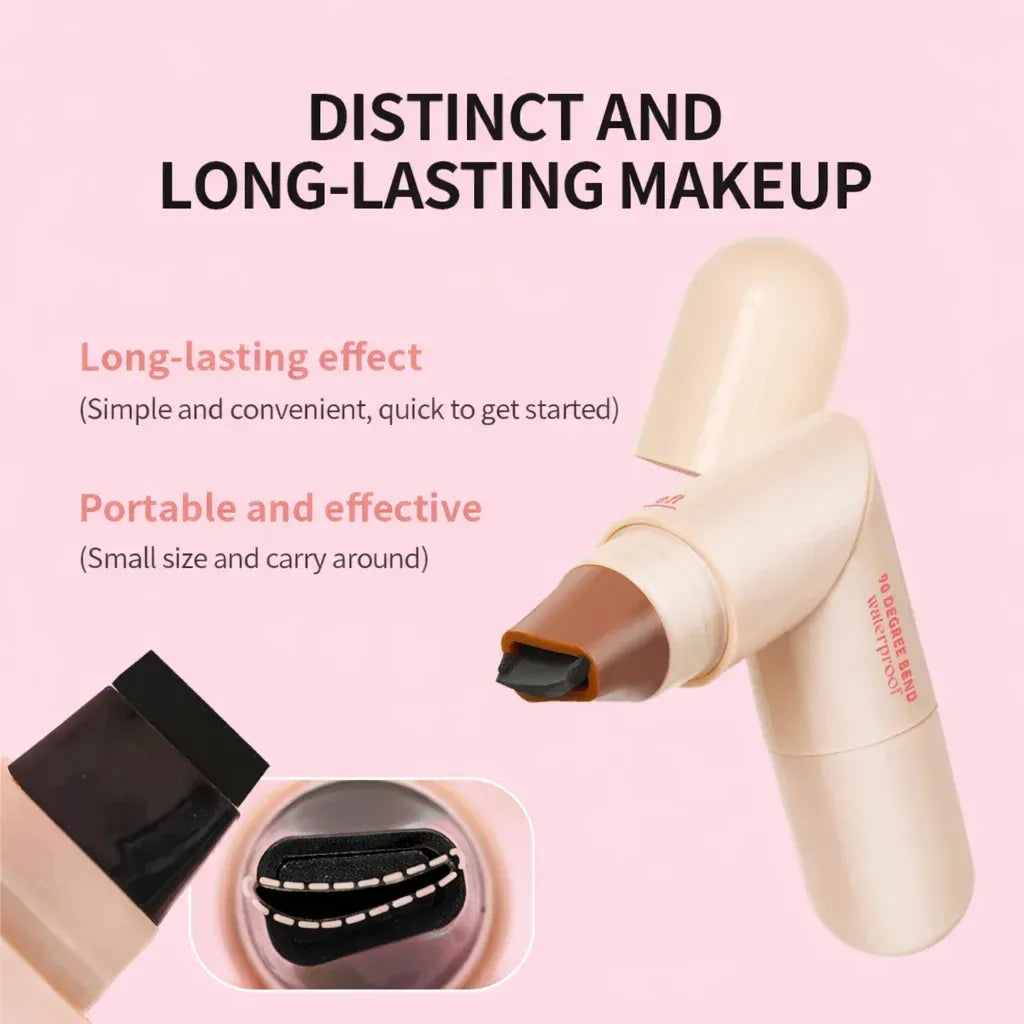 Foldable Cat-Eye Eyeliner Stamp — One-Press Wing, Smudge-Proof