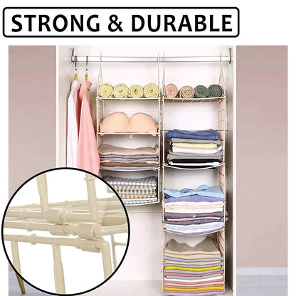 5 Layer Hanging Folding Cloth Rack - Starcore