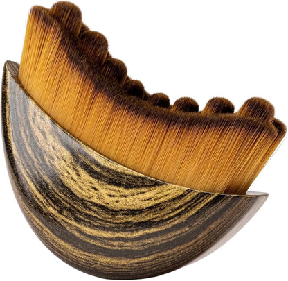 Lymphatic contour face brush