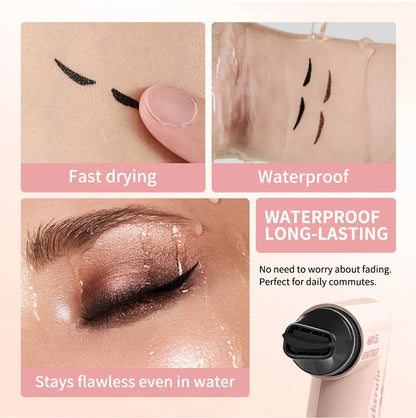 Foldable Cat-Eye Eyeliner Stamp — One-Press Wing, Smudge-Proof