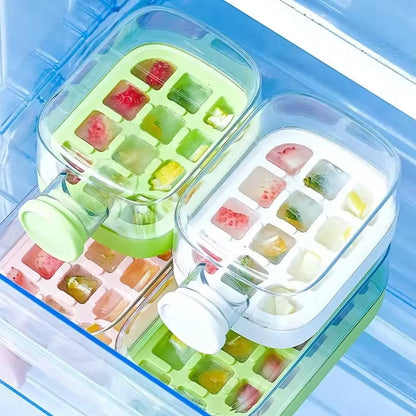 2-in-1 Ice Cube Tray Water Bottle 500ml | Starcore