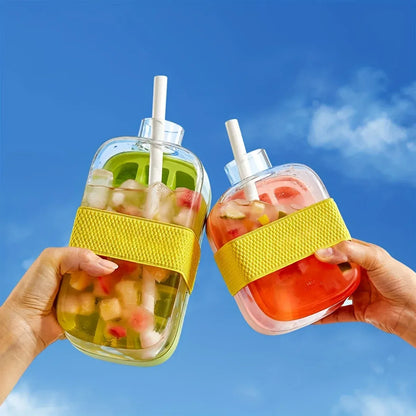 2-in-1 Ice Cube Tray Water Bottle 500ml | Starcore