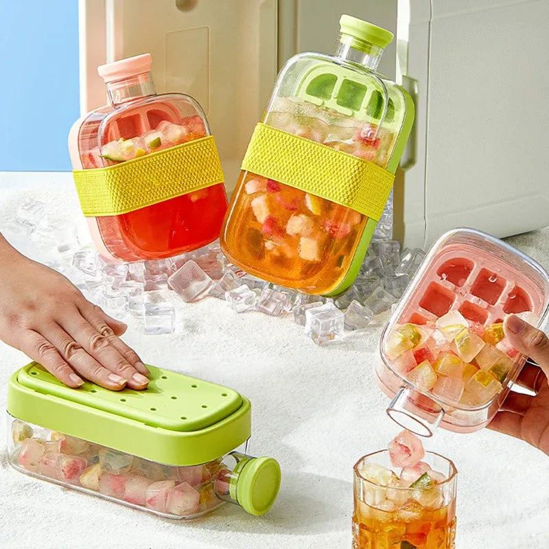 2-in-1 Ice Cube Tray Water Bottle 500ml | Starcore