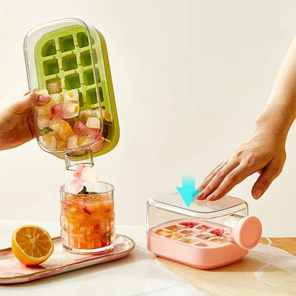 2-in-1 Ice Cube Tray Water Bottle 500ml | Starcore