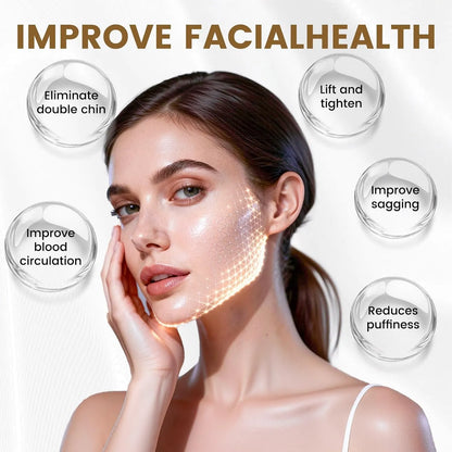 Lymphatic contour face brush